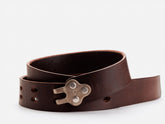 Claw Buckle Belt, Dark Brown